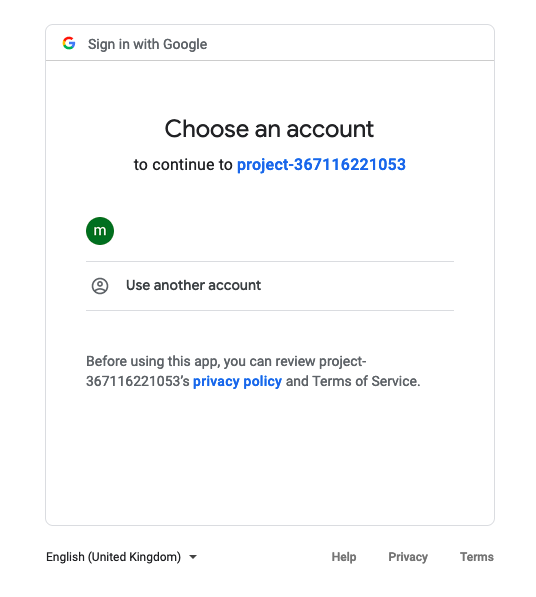 Choosing Google Drive account for gdrive
