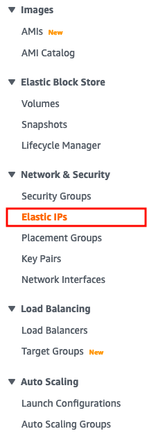 AWS Elastic IP
